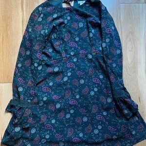 Universal Thread Green and Purple Midi Dress